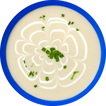 Creamy mushroom soup